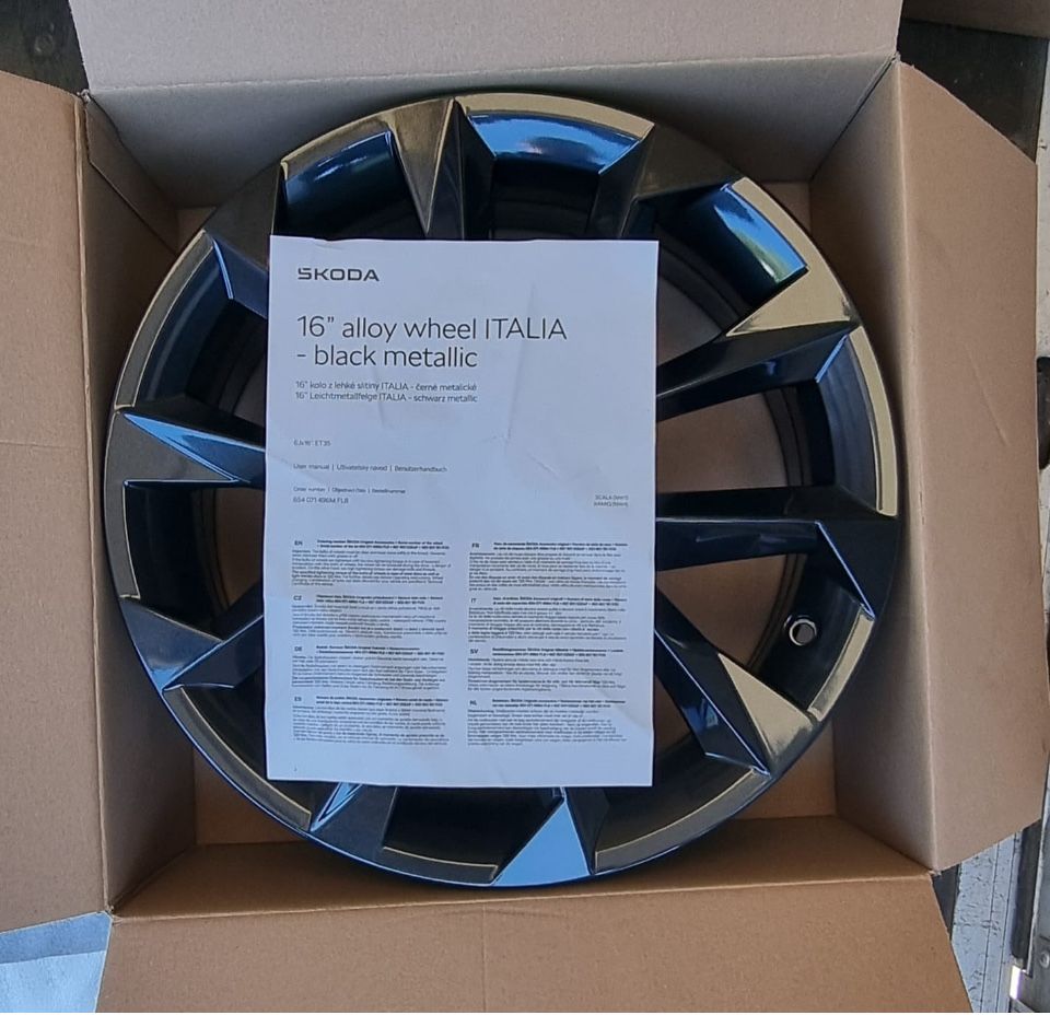 Джанти 16 цола 5х100 Skoda Scala Kamiq Fabia VW T-Cross Taigo Polo