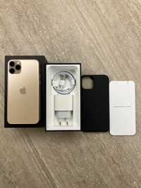 Vând iPhone 11 Pro Gold 256 GB Full Box IMPECABIL!