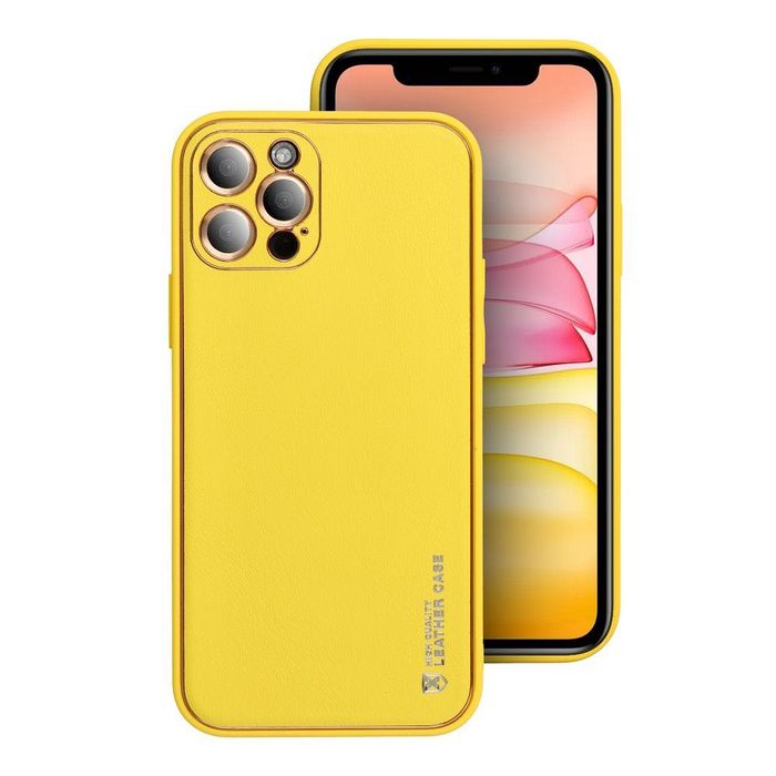 Кожен гръб Leather Case за iPhone, Samsung и Xiaomi