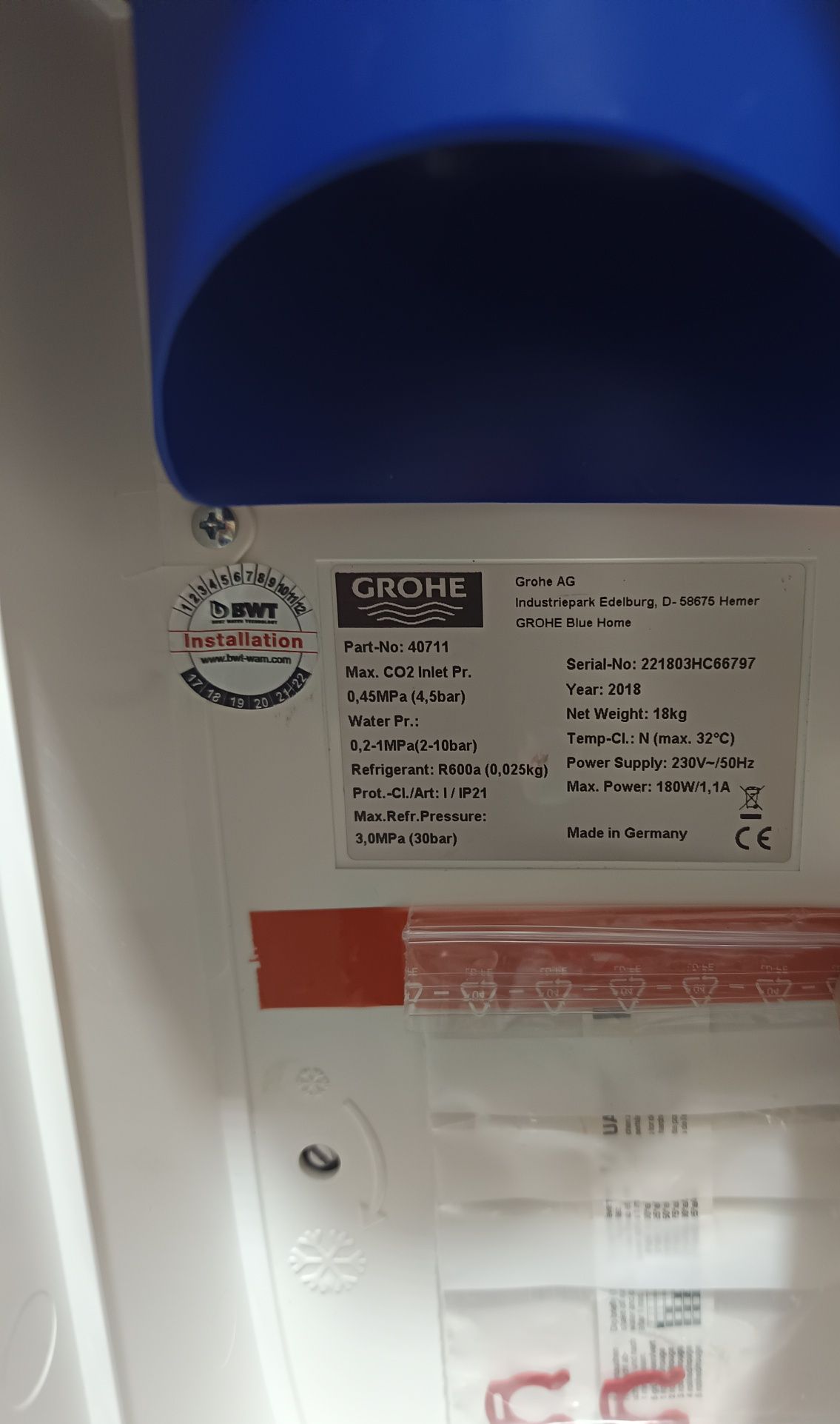 Filtru apa Grohe Blue Home