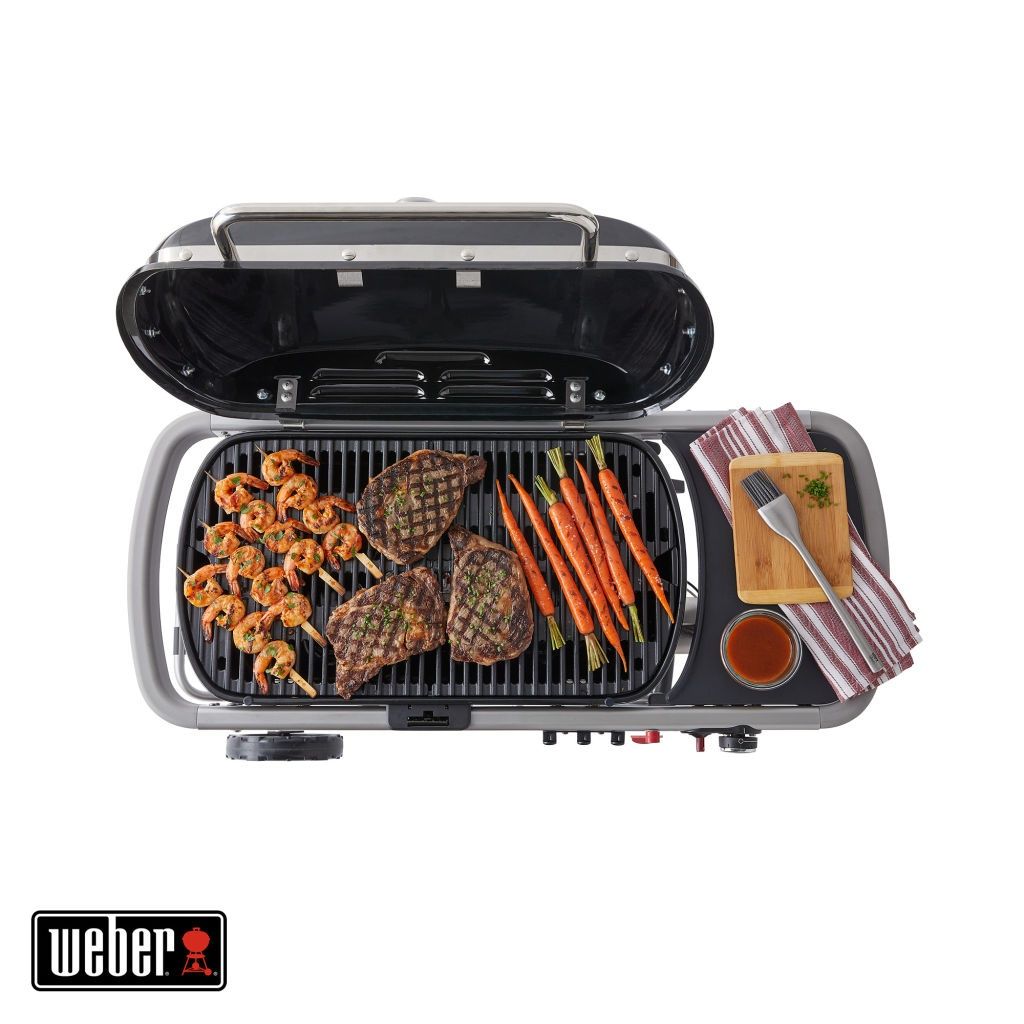 Газово барбекю Газова скара Weber Traveler Black Edition