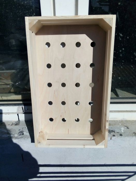 Щайги от масив и дъно от шперплат