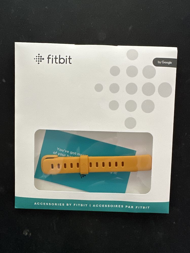 Curea de schimb originală Fitbit pentru Inspire 3 portocaliu, nouă