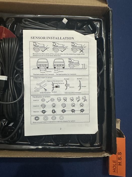 Senzori parcare fata si spate