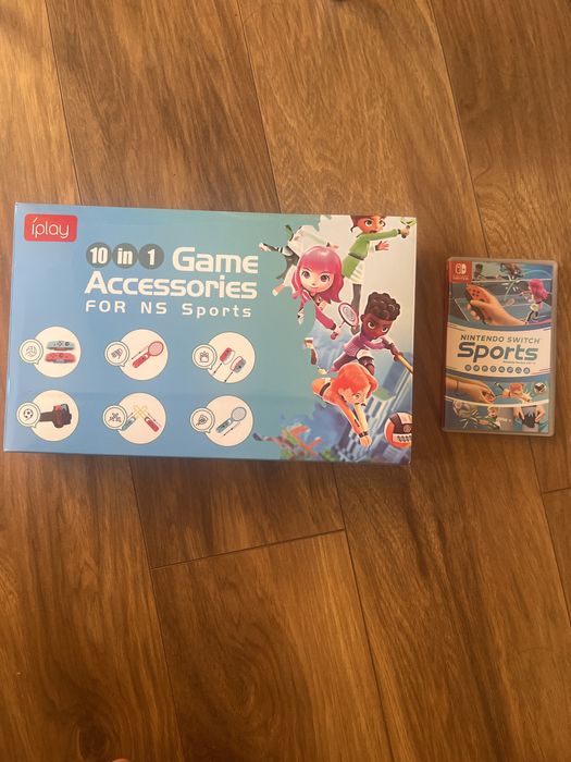 Продам игру nintendo switch sports + аксессуары