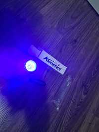 Lanterna cu lumina UV verificare bancnote etc
