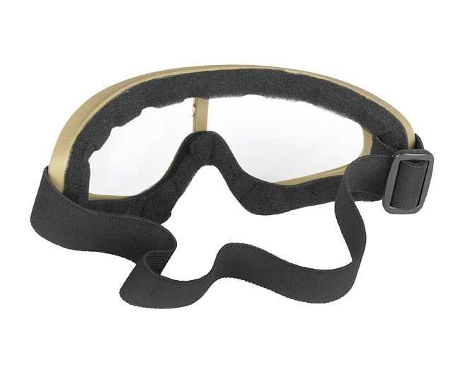 Ochelari Tactici Protectie Airsoft PJ V2 TAN Lentile Policarbonat