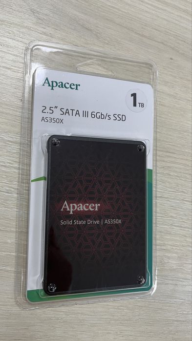 Продам SSD диск 1 ТБ, 2,5” SATA