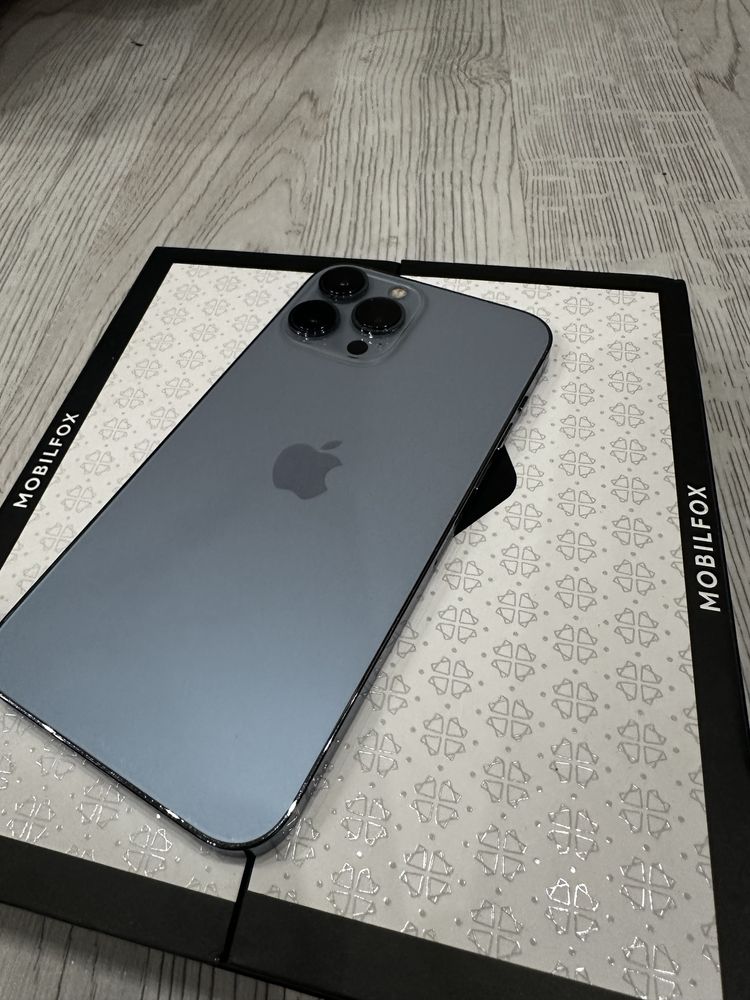 iPhone 13 Pro Max 128GB Sierra Blue – Перфектно състояние