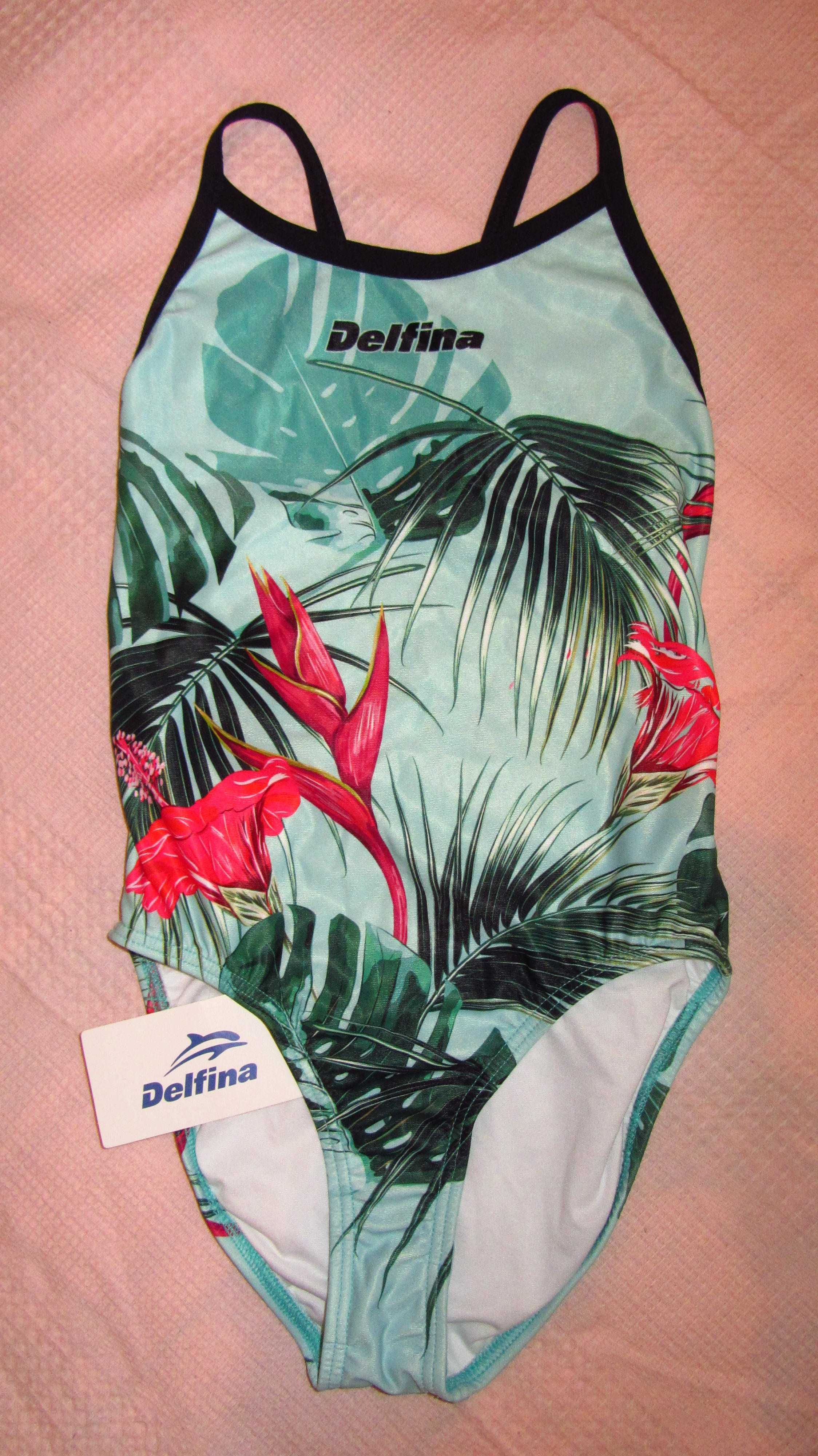Delfina НОВ бански 12 г - 140-152 см