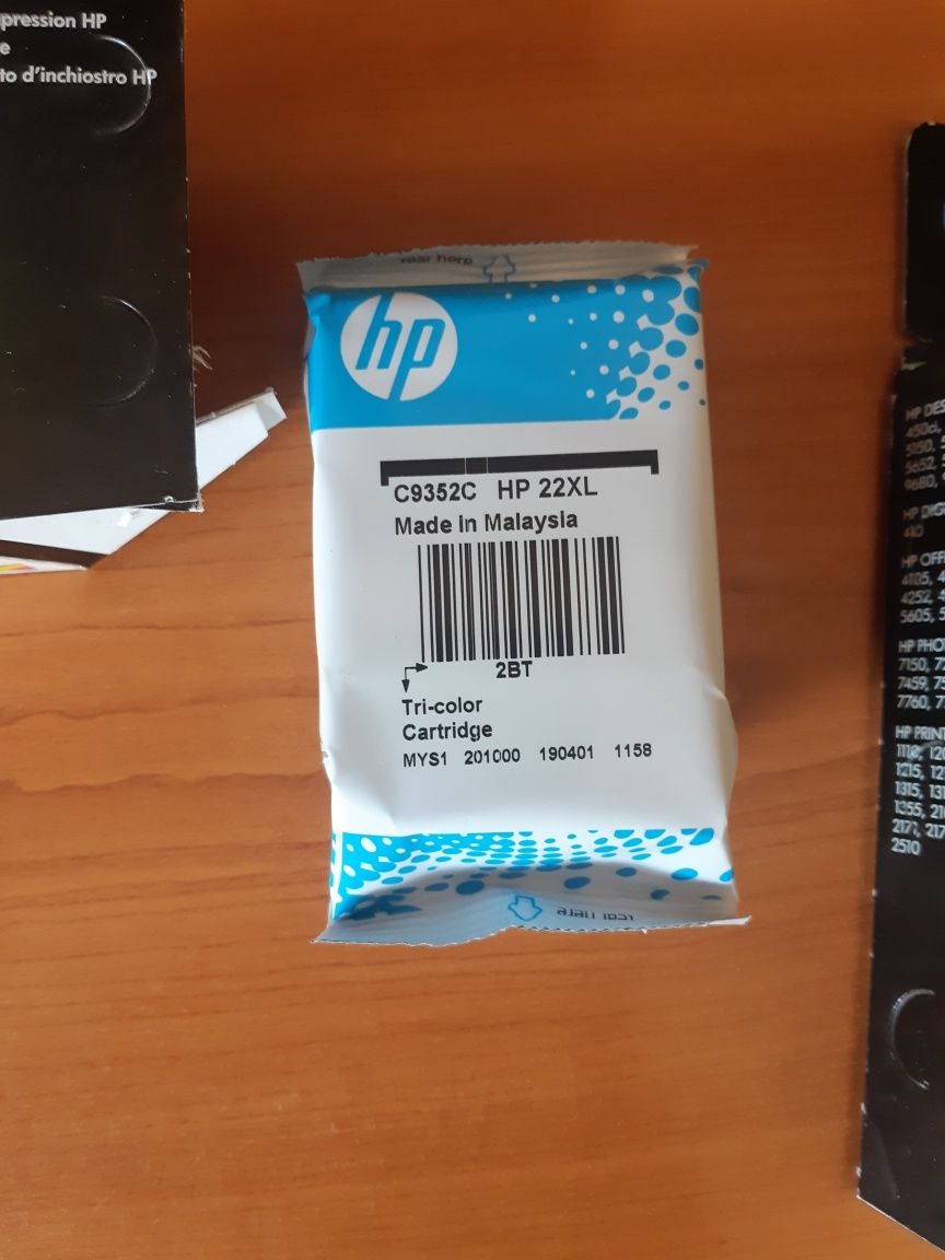 Cartuse hp 22xl si 56 2 bucati negru color