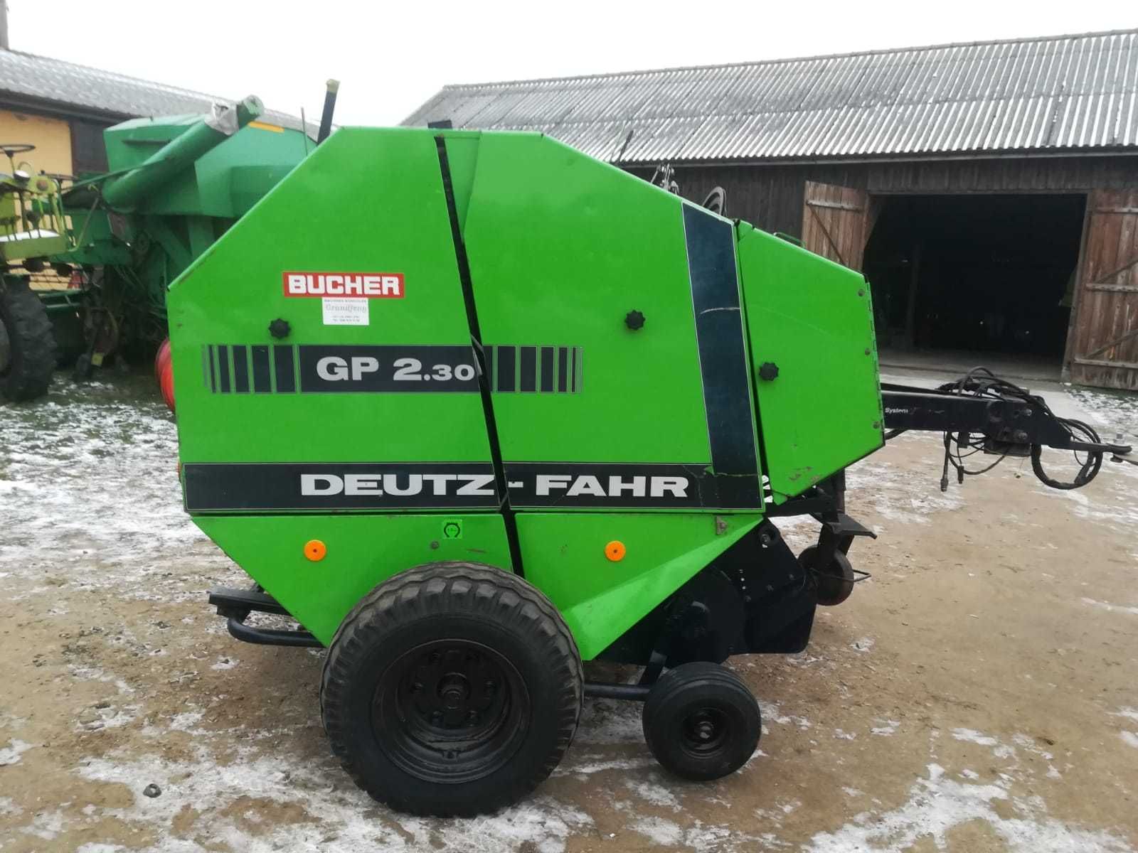 Presa Deutz MP 122 an 2013 Deutz 2,30 Welger RP 12 Claas Krone Vicon