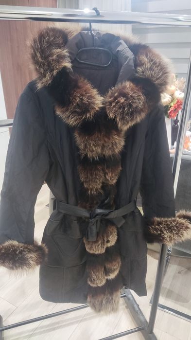 Страхотно двулицево яке естествен косъм