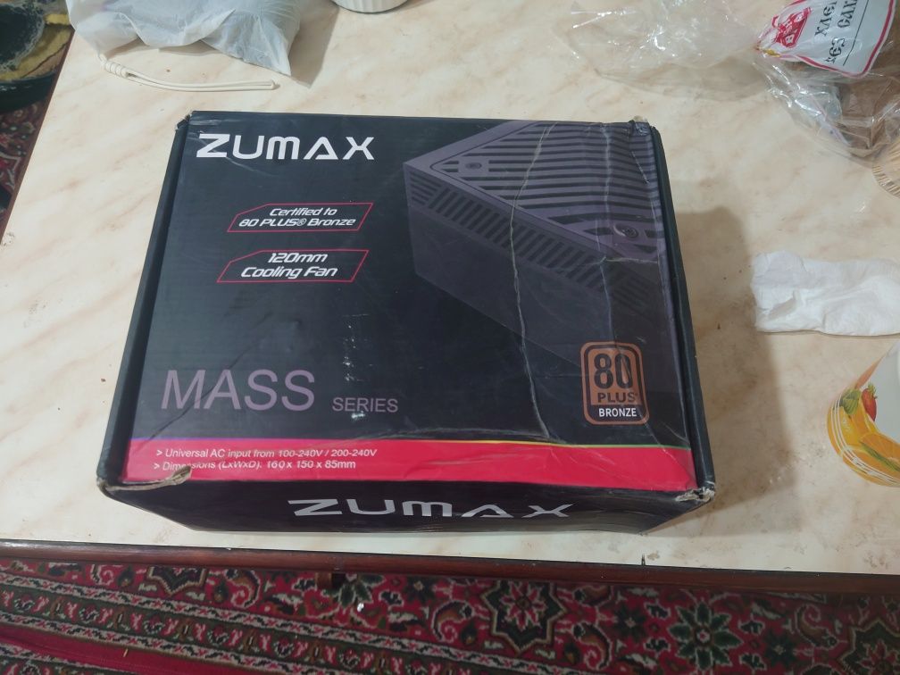 Блок питания ATX Zumax 750W