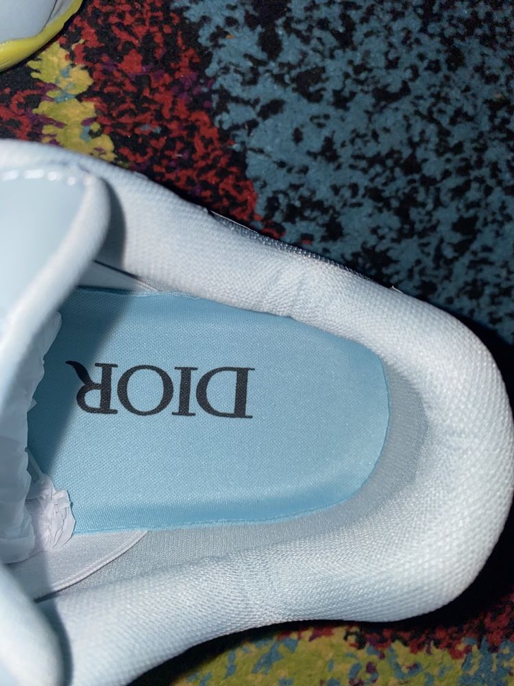 Adidasi Dior B30 Yellow Blue ORIGINALI