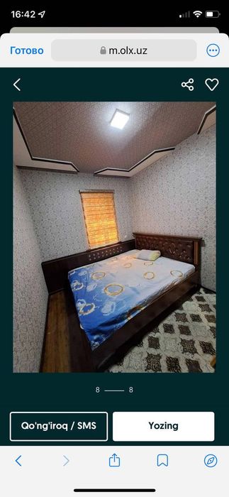 2 xonali kv ga 2 ta bola qoyamz