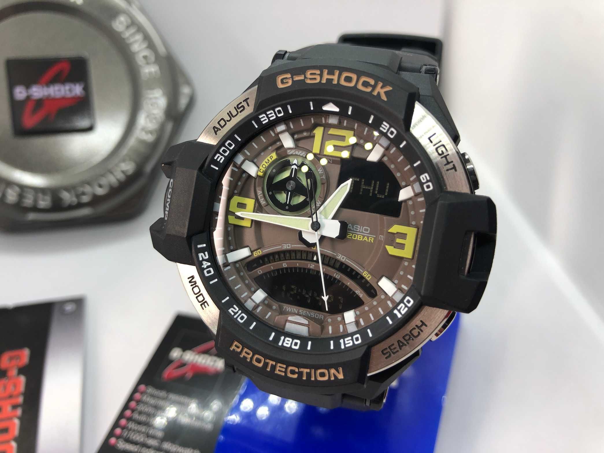 Ceas CASIO G SHOCK Gravitymater ga1000 1b, Nou, Garantie