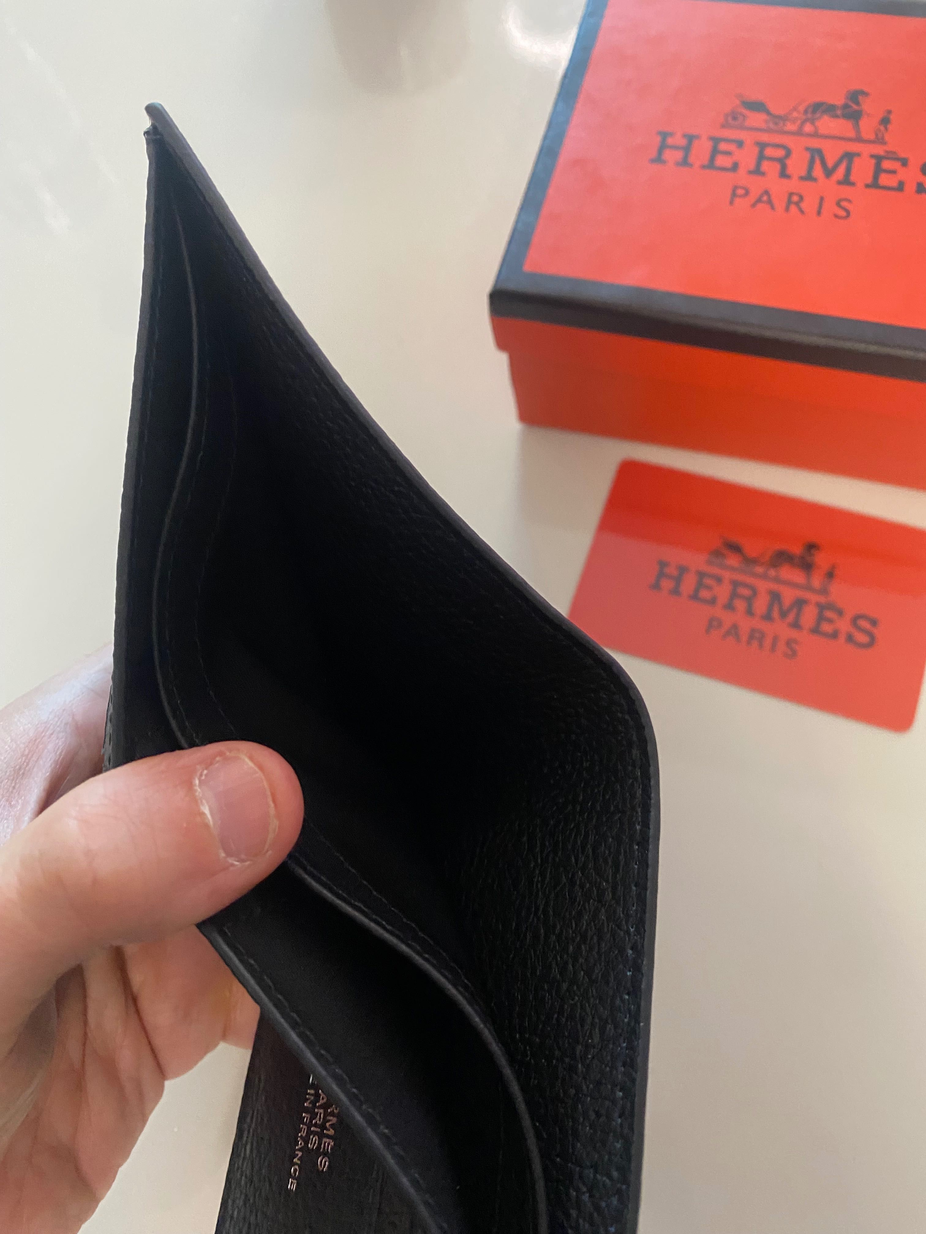 Намаление:Hermes-Автентичен чисто нов мъжки портфейл