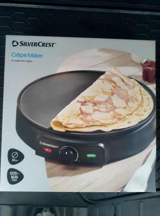 Електрически котлон плоча за палачинки, катми Silver Crest 1370-1635в