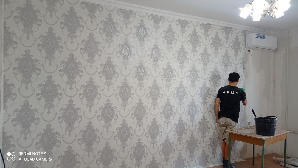 По краска, малярка, по клеам обои быстро качественно