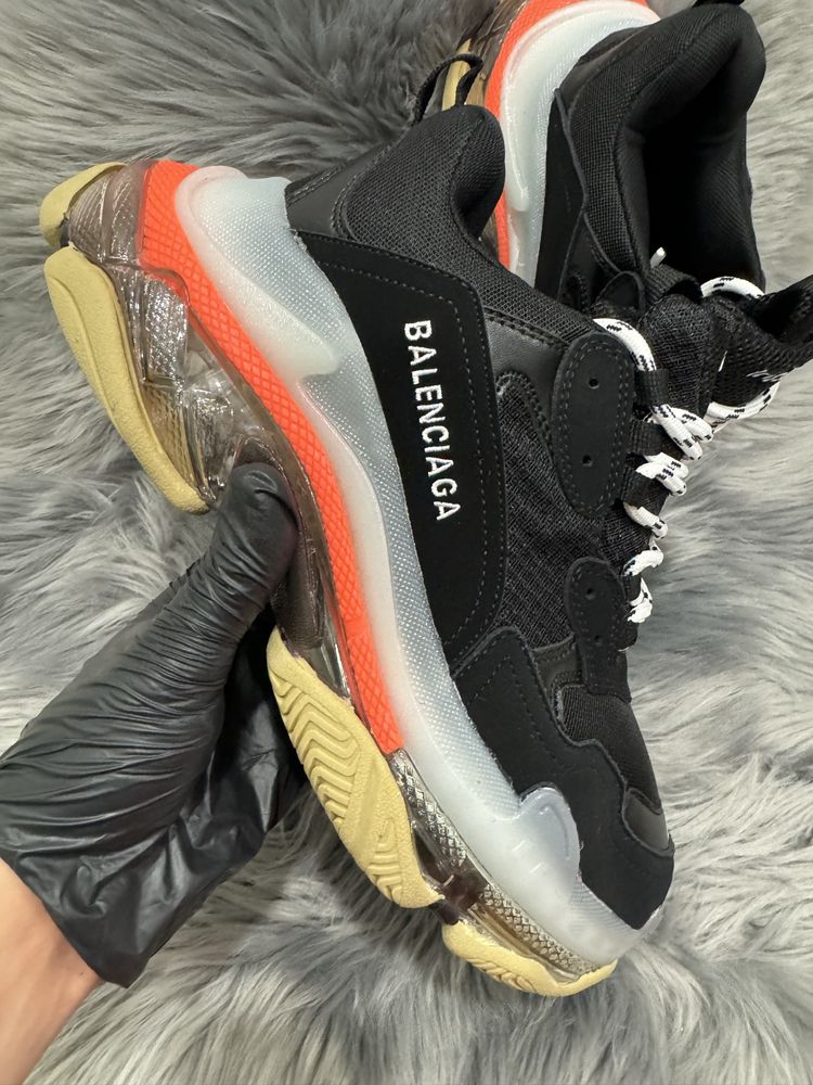 36-45 Balenciaga Triple S Black clasic