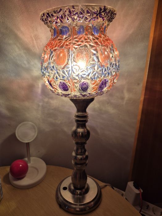 Veioză inox vintage