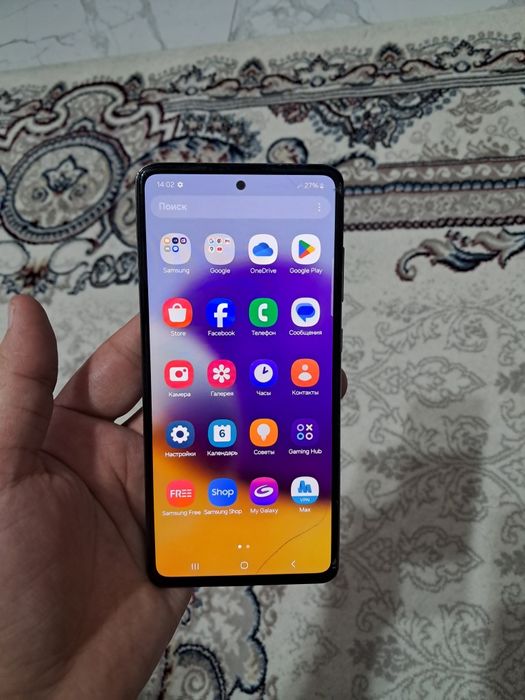 Samsung Galaxy A72 8+8/128GB Black Igravoy Original Holati Yaxshi Zor