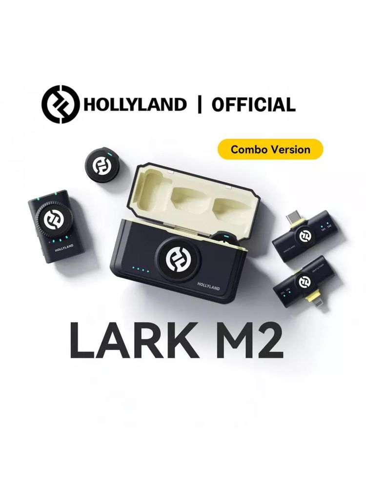 Беспроводной микрофон Hollyland Lark m2 сombo