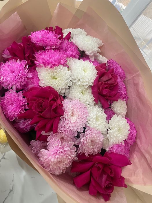 Букет цветов свежий