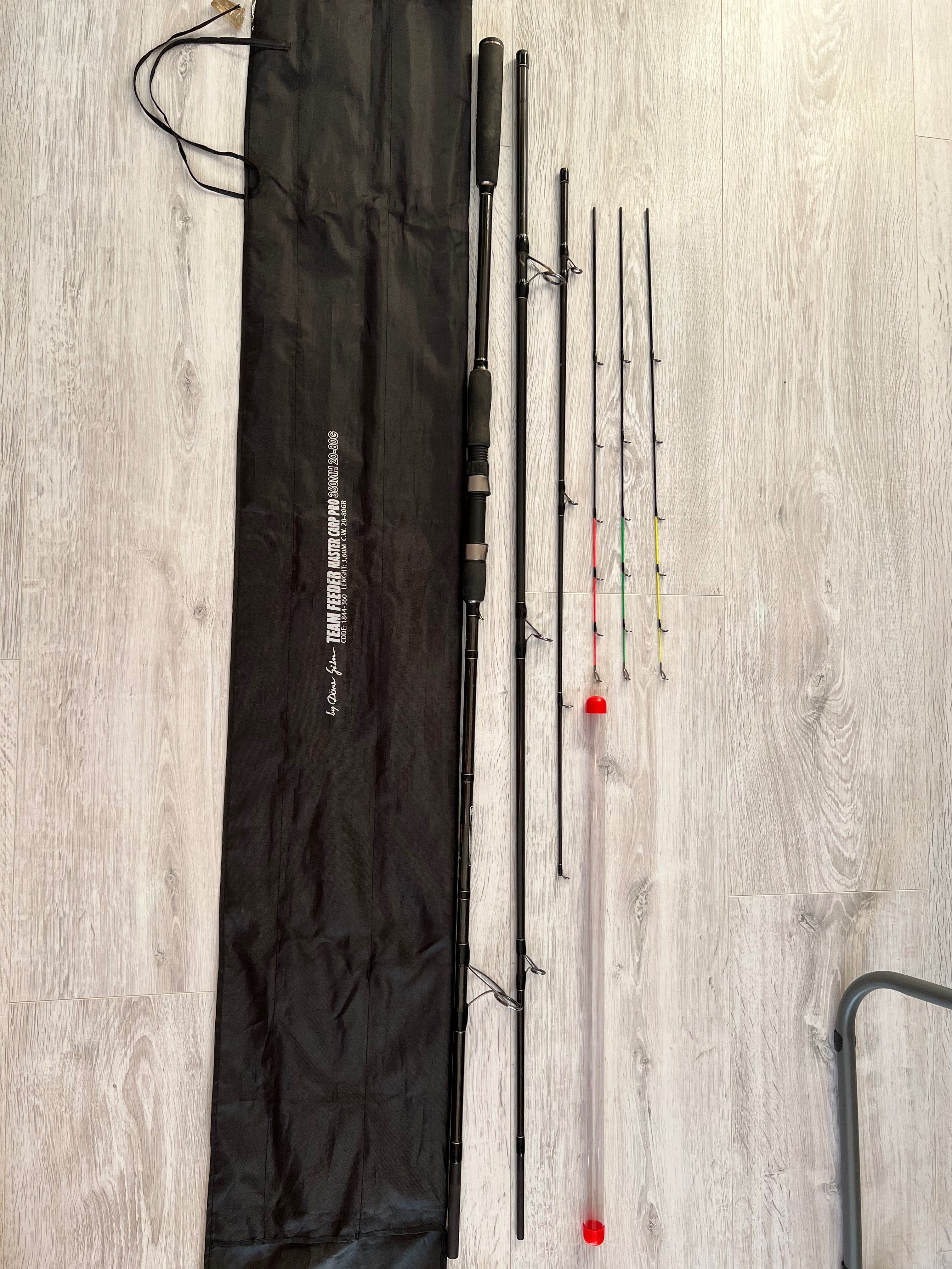 Combo Lanseta Team Feeder Master Carp Pro & Mulineta Trabucco Zephyr