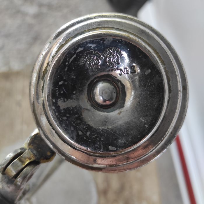 Кумган никелированный в