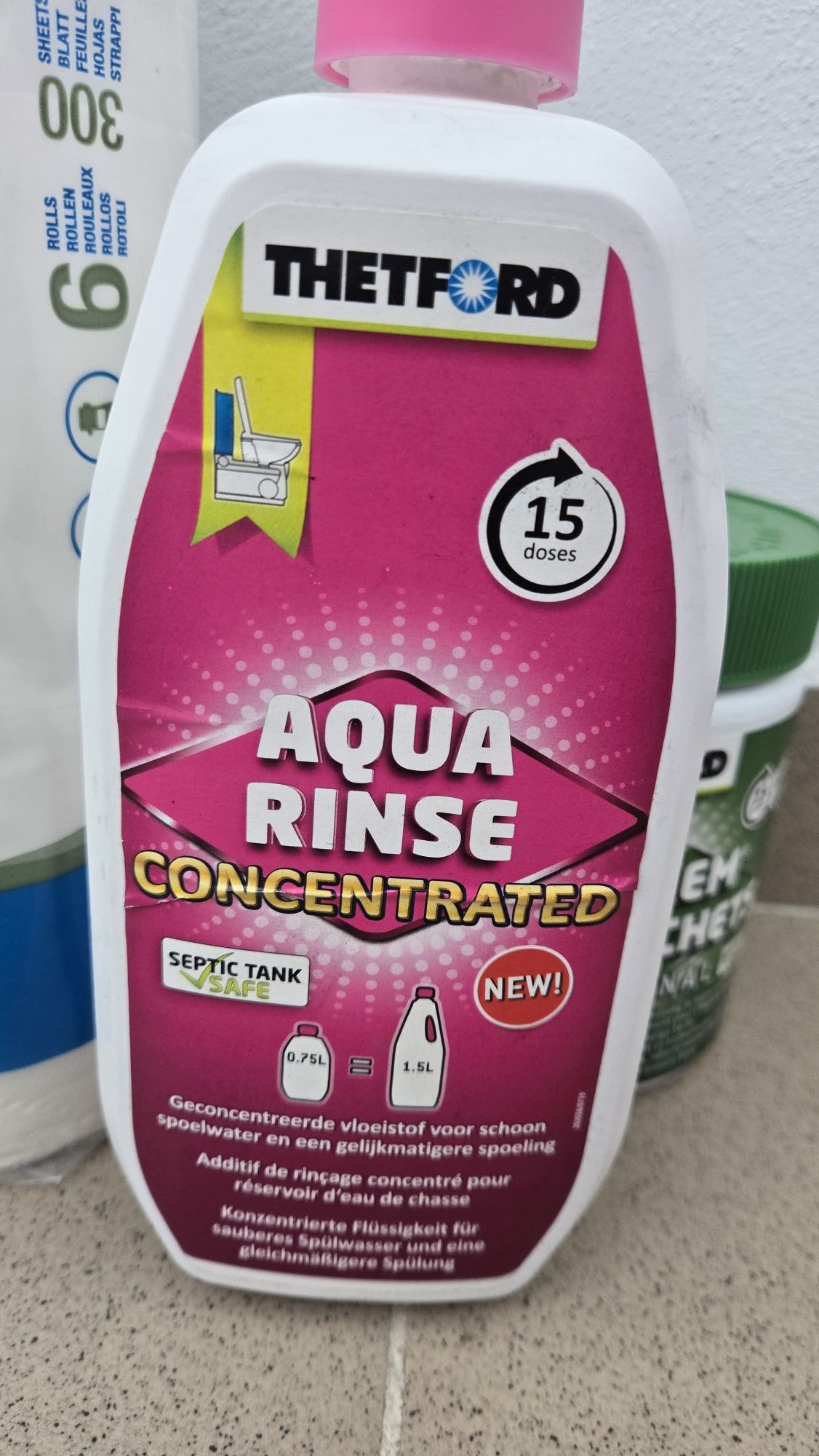 Pachet Aqua Kem Sackets Aqua Rinse Fiamma rulote
