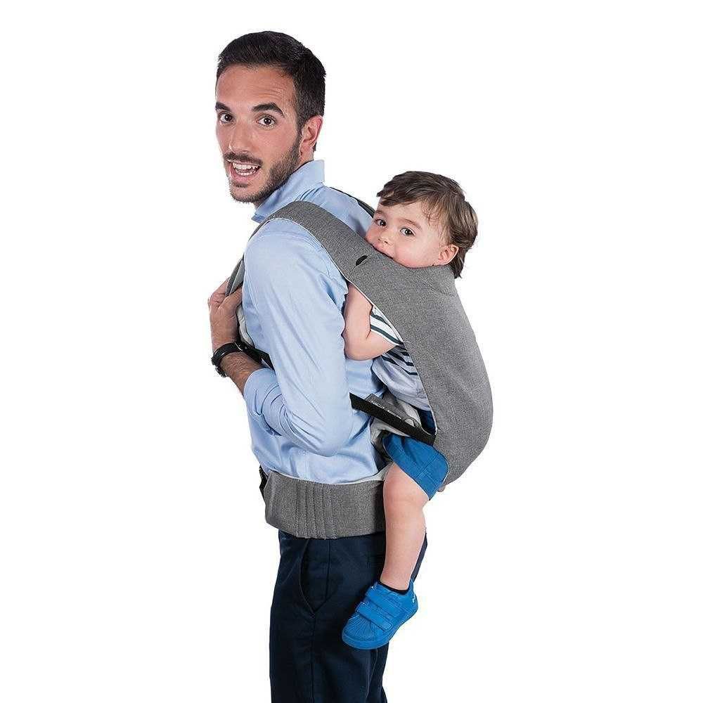 Chicco - эргономичная и многопозиционная нагрудная сумка от рождения