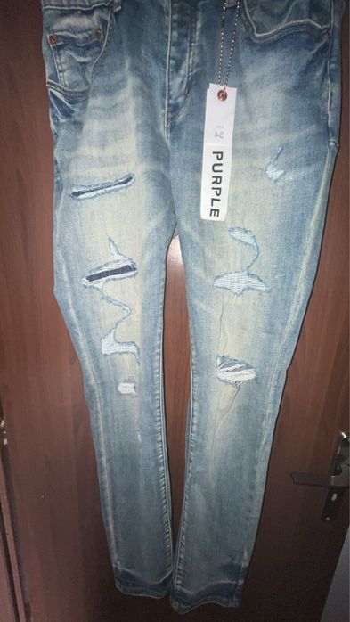 blugi purple noi fara eticheta