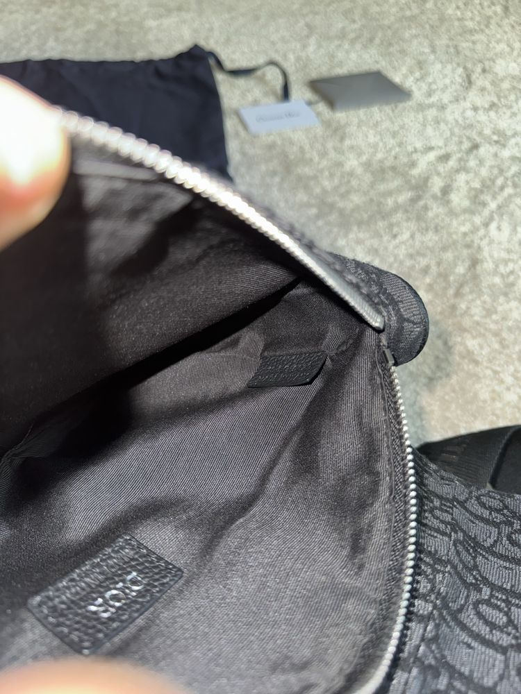 Dior Saddle Bag Oblique Jacquard