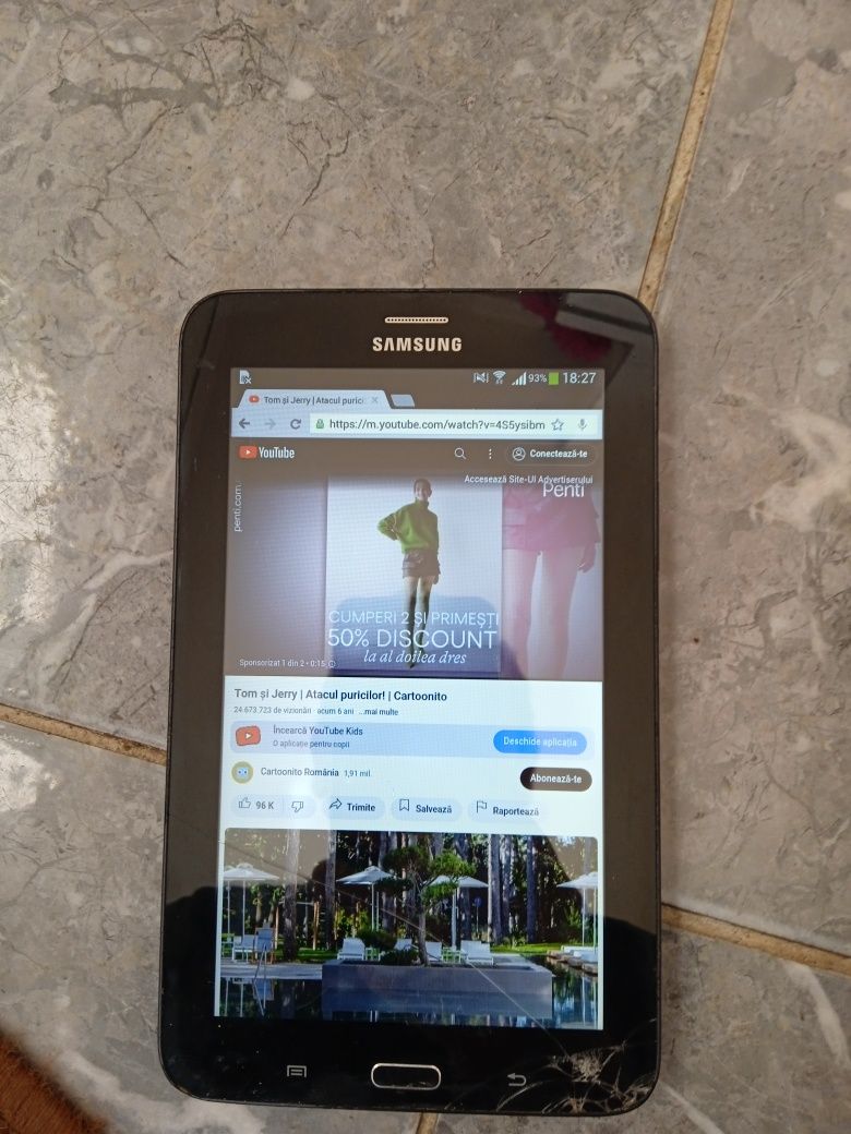 Vind sau schimb tableta Samsung Tab 3 Lite model SM-T 111