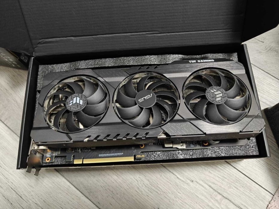 Видеокарта Nvidia RTX 3060Ti asus tuf gaming