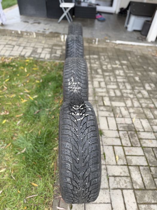 Jante + Cauciucuri iarna 215/60/17 5x112 ET 35 Volkswagen/Audi/Skoda