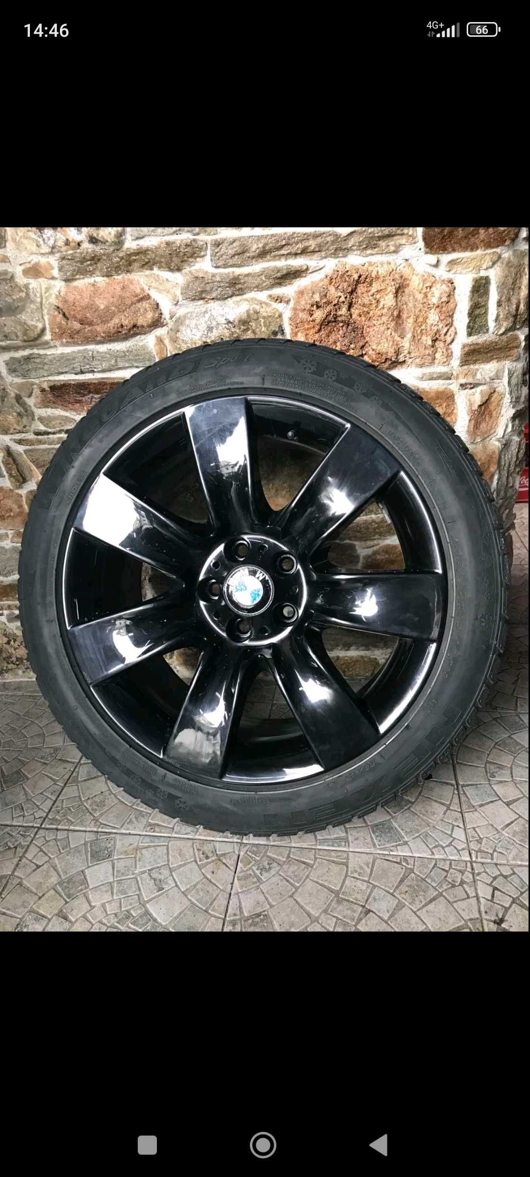 Оригинални BMW лети джанти със зимни гуми