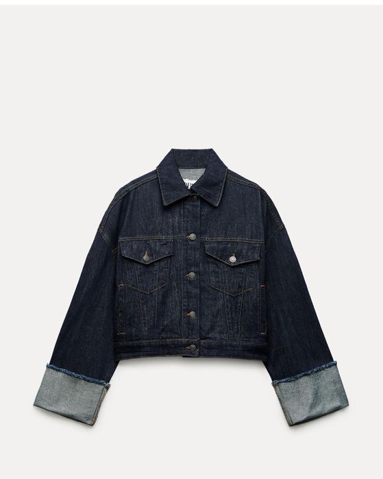 Oversized дънково яке ZARA