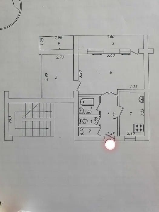 ЮА 18. 2/4/4. ИПОТЕКА. Кирпич 55м2