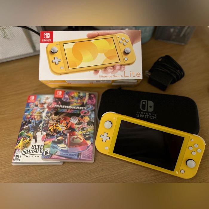Прошитый switch lite 128 gb