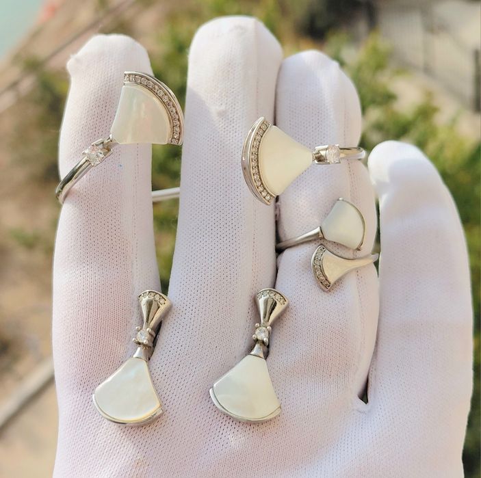 Комплекты Серебро 925. Перламутр.