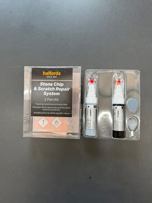 Kit de reparare a zgârieturilor auto Halford culoarea Negru