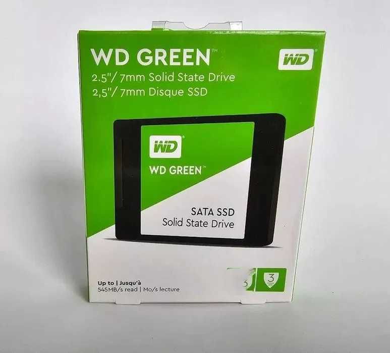 SSD 4TB WD Green Sata III Western Digital 2.5"  Nou
