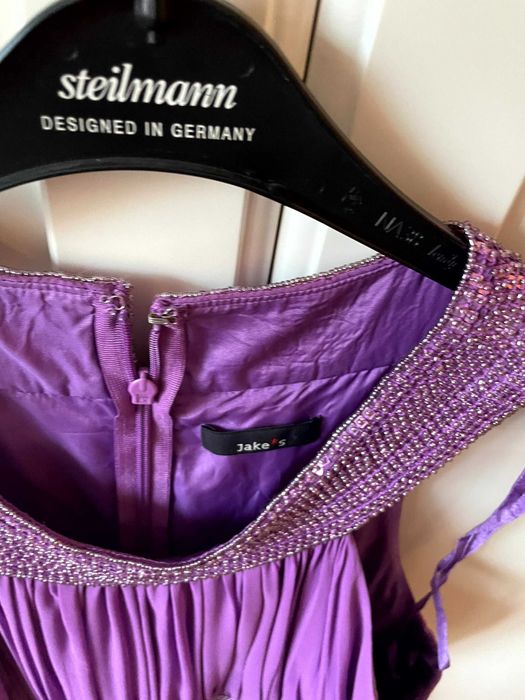 Rochie voal luata odata cu strasuri mar.44