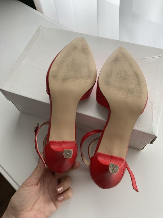 Pantofi rosii Yvettes 36