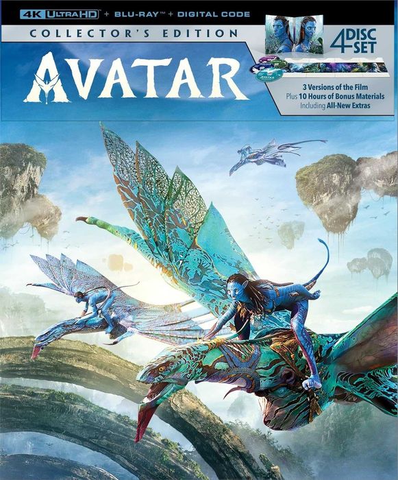 Avatar (Collector's Edition) [4K UHD + Blu-ray] - Аватар 4К + Blu-Ray