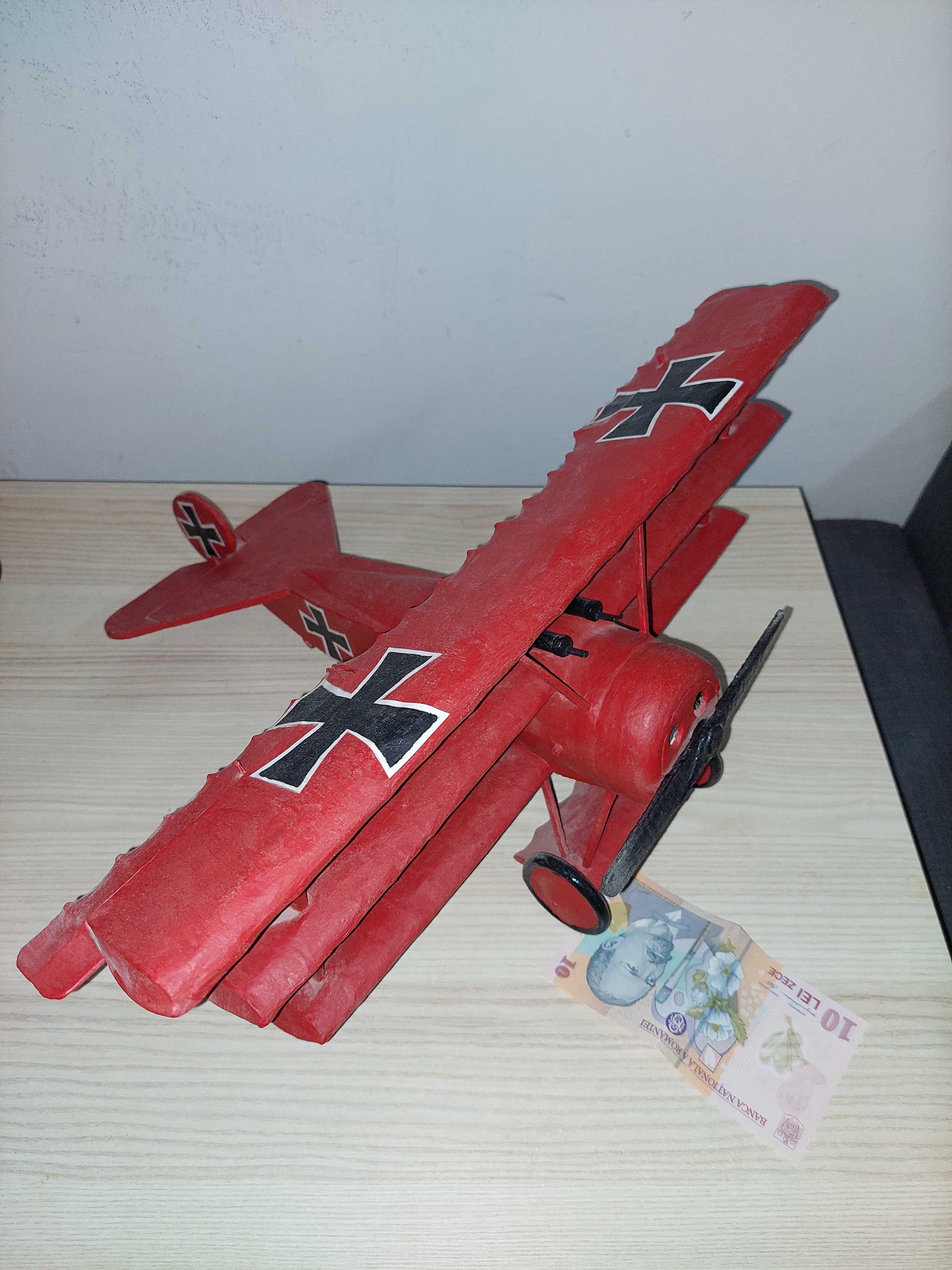 Macheta avion fokker dr1