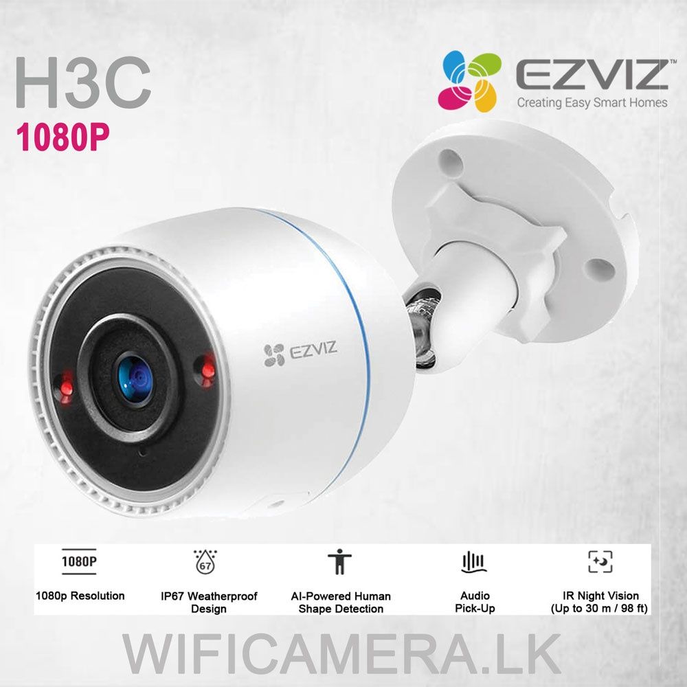 Wi-fi Камера, Ezviz CS-H3C 1080P 2МП